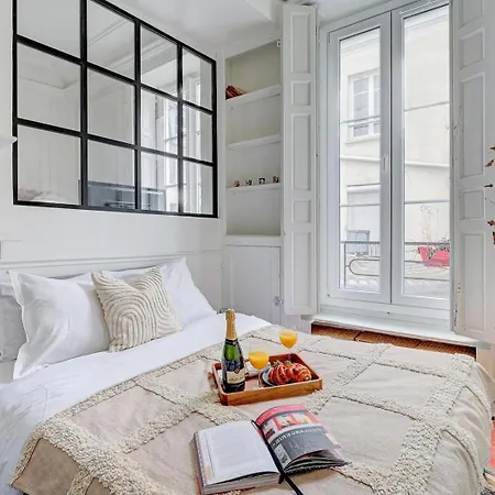 Bnbnook - Parisian Charm: 1br In Le Marais Appartamento *